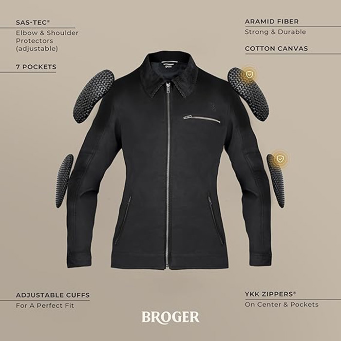 BROGER Women's Montana Lady Jacket Motorcycle