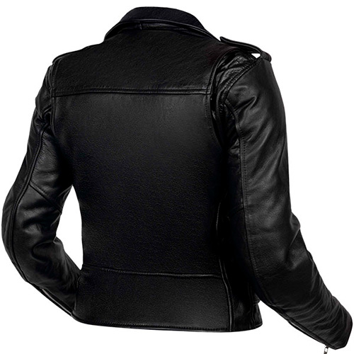 Ozone Classic Ramones Ladies Leather Jacket