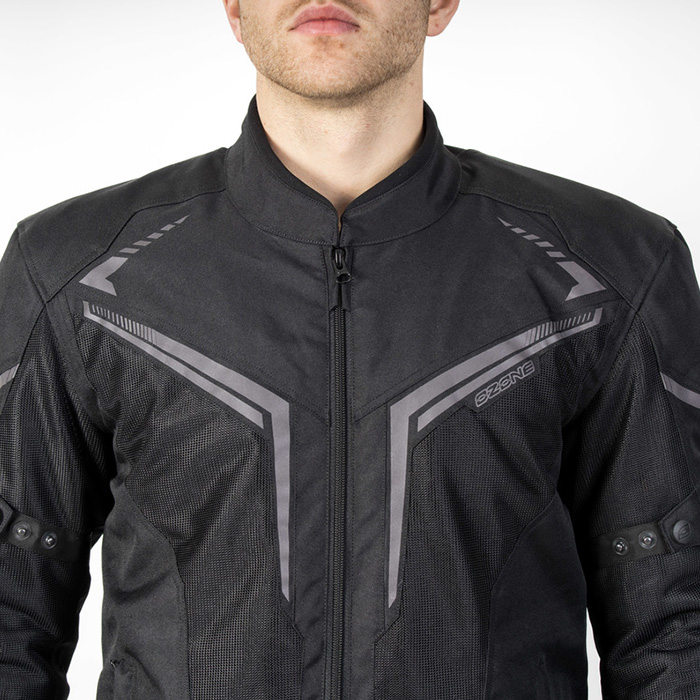 Textile motorcycle jacket Ozone Flow
