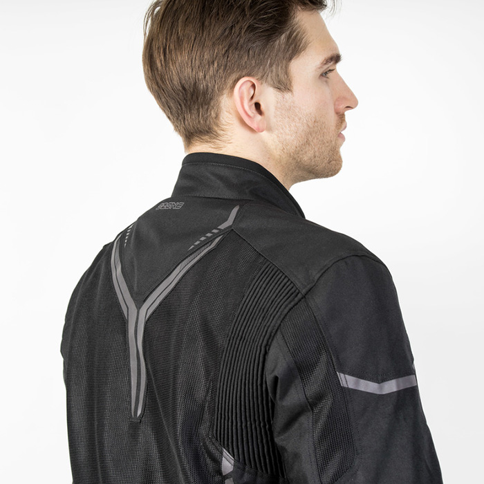 Textile motorcycle jacket Ozone Flow