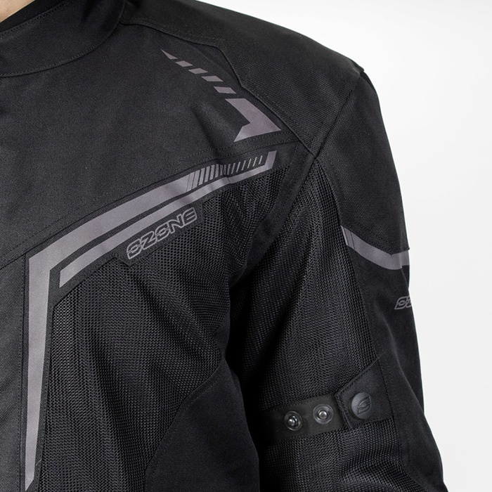 Textile motorcycle jacket Ozone Flow