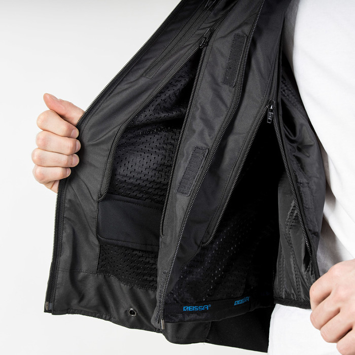Textile motorcycle jacket Ozone Flow