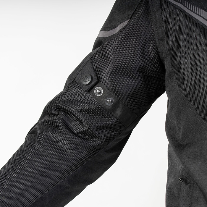 Textile motorcycle jacket Ozone Flow