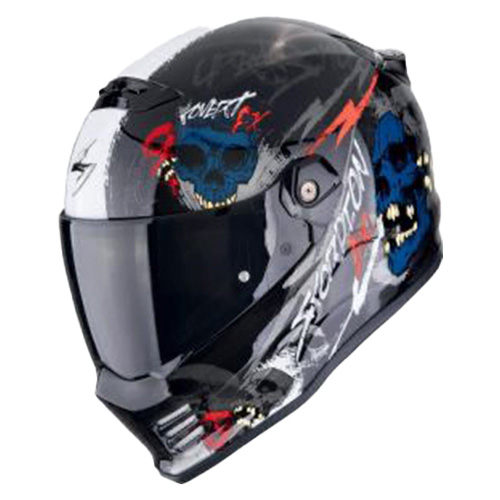 Helmet COVERT FX SKULLZ